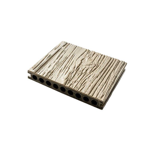 耐用的滑动九孔弹性共排骨WPC Decking