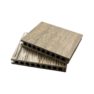 新的抵达耐磨损的九个孔有弹性的共排骨WPC Decking