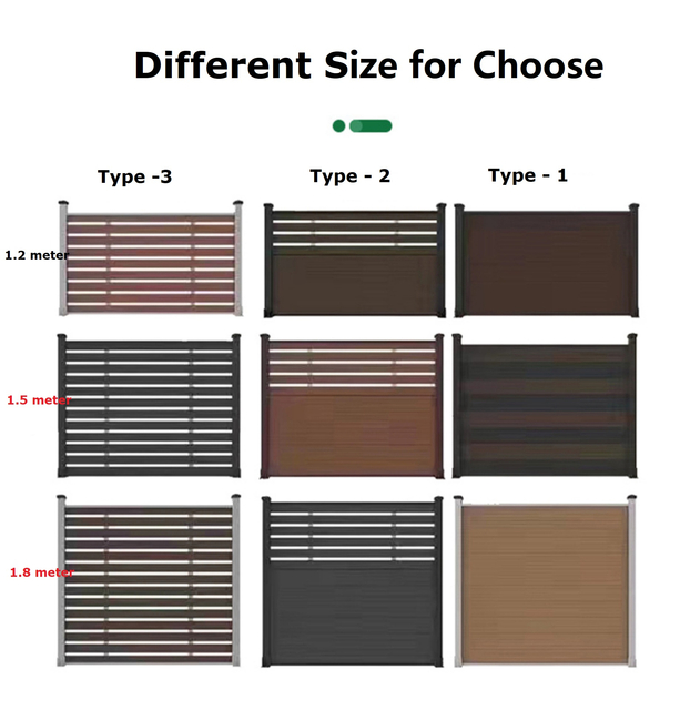 3M室外防水木质塑料共置WPC农场围栏