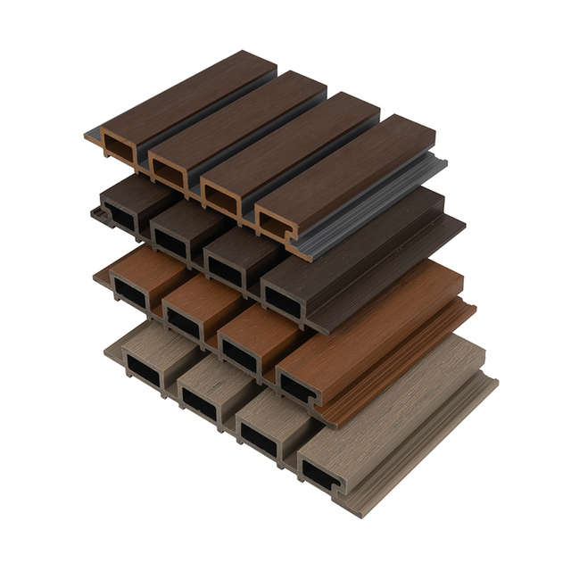 防水紫外线的时装设计户外WPC共置墙壁覆层