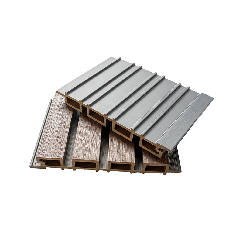 易于清洁的现代WPC共同排斥墙板双色