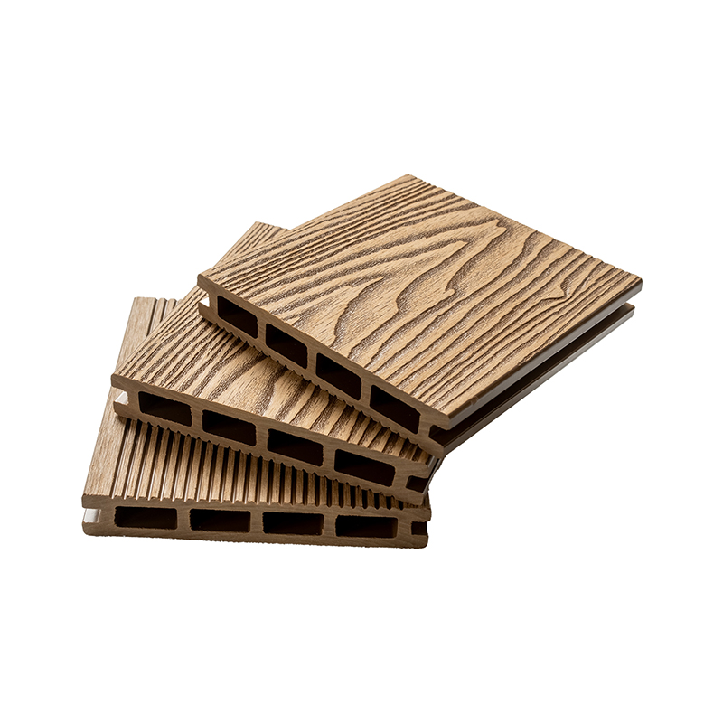 四孔双面纹理WPC地板