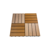 户外简单单击WPC地板瓷砖30&times;30厘米DIY WPC Decking Tiles