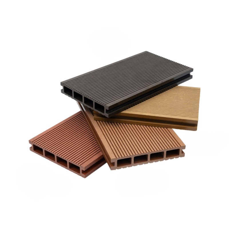 孔WPC甲板用于花园和露台