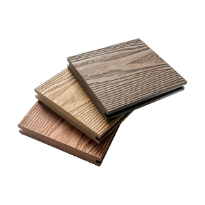 新的过程浮雕户外WPC地板