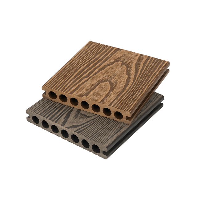 148×23mm WPC经典圆孔压花甲板