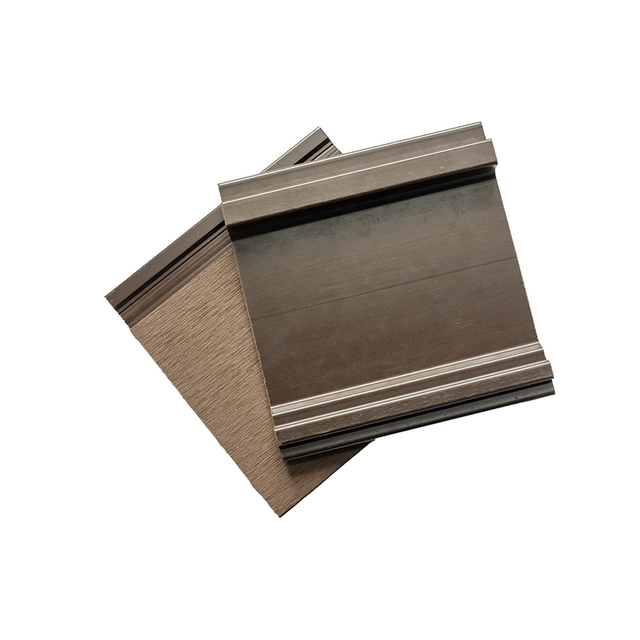 美丽而优雅的户外WPC墙板，带有多种颜色