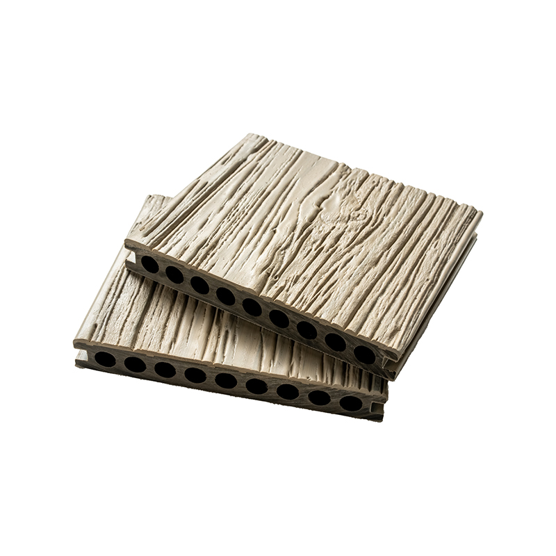 耐用的滑动九孔弹性共排骨WPC Decking