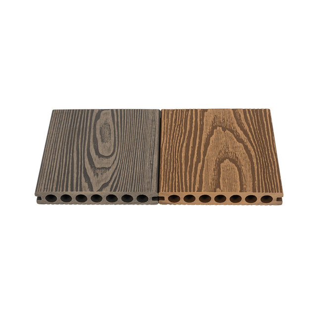 高质量的23mm厚度木质塑料复合WPC地板